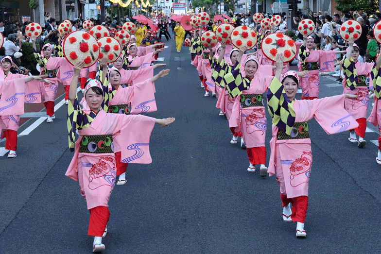 花笠祭りの画像