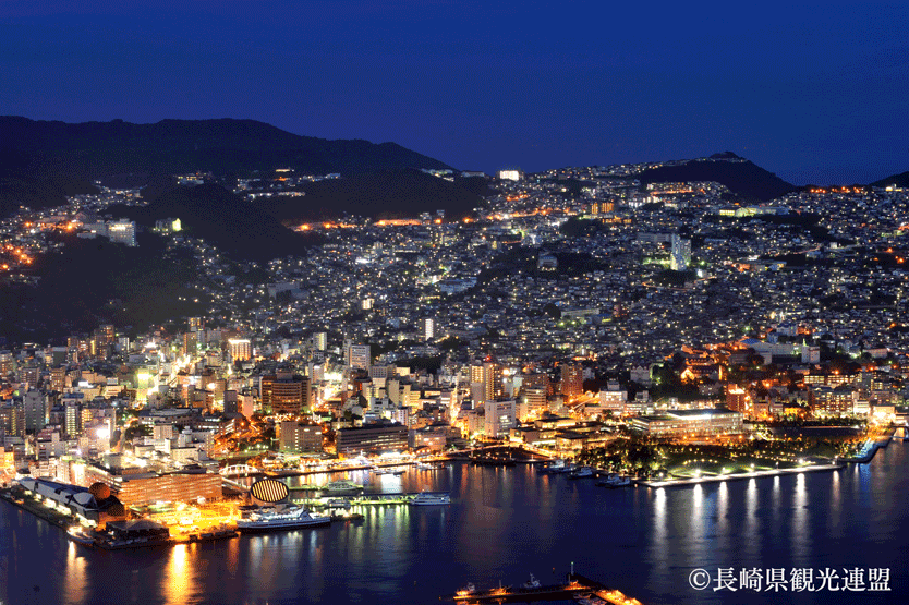 長崎 稲佐山からの夜景の画像
