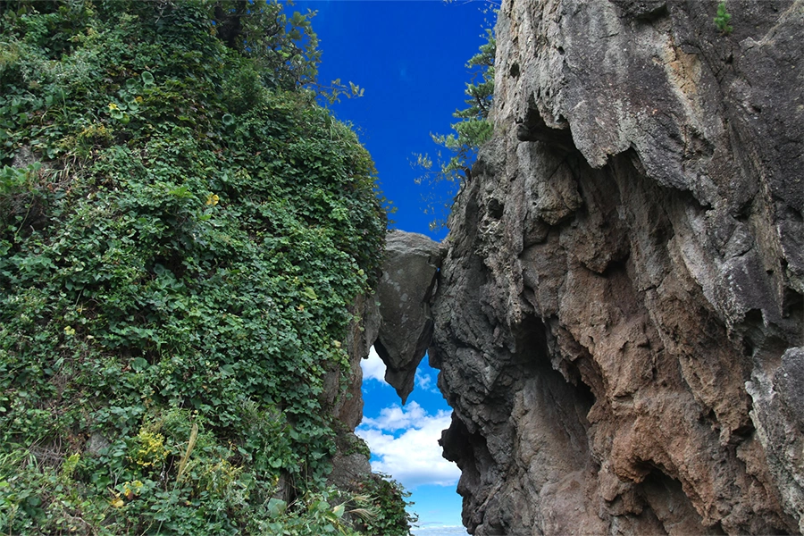 弁慶のはさみ岩の画像