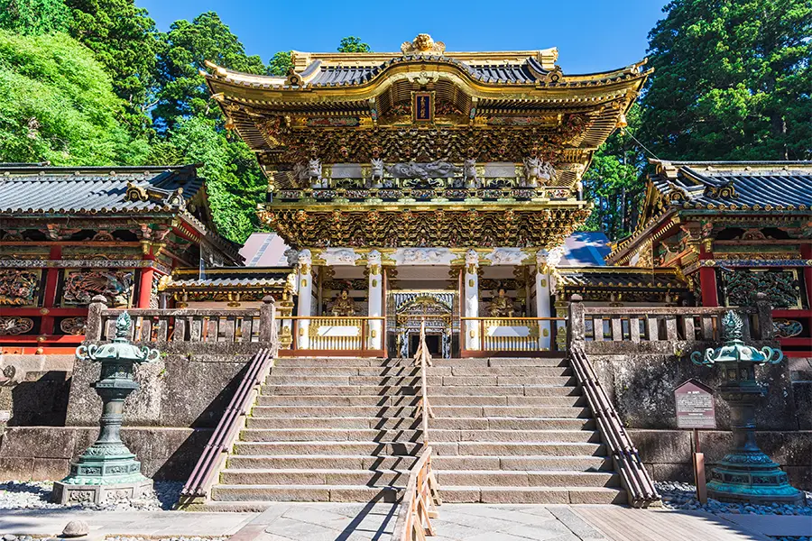 世界遺産 国宝 日光東照宮 陽明門の画像