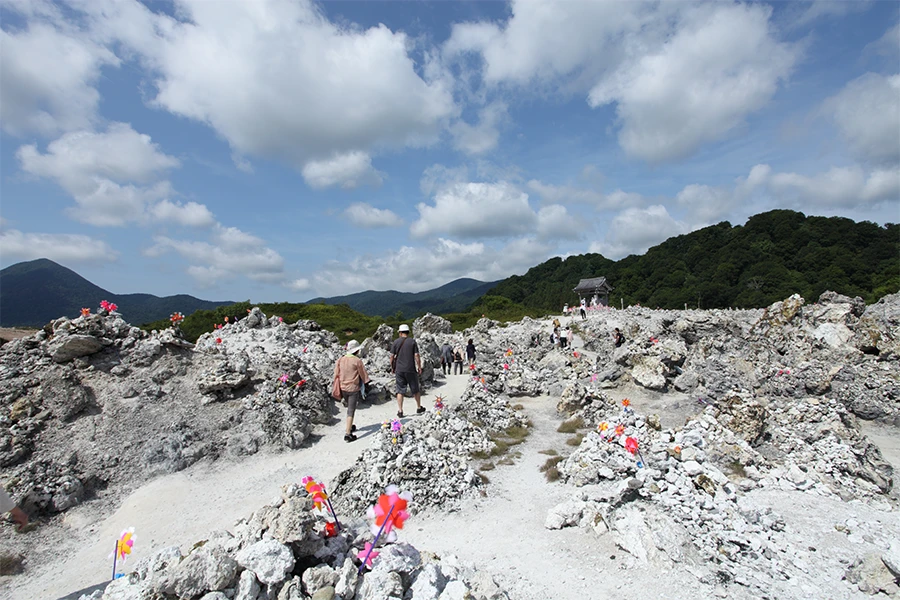 日本3大霊場の一つ 恐山の画像